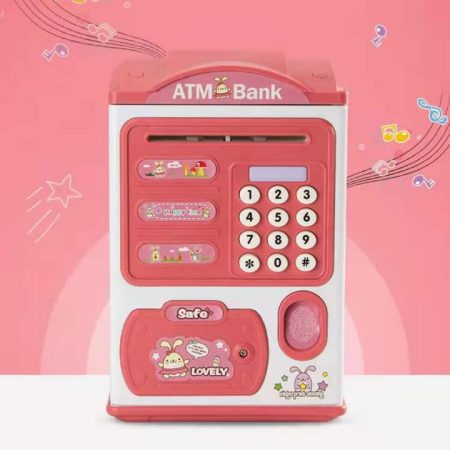 মানি সেভিং ATM বক্স (Color-Pink)